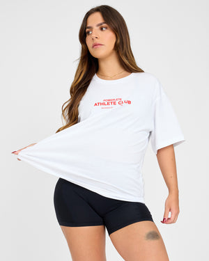 Athlete Club T-Shirt surdimensionné