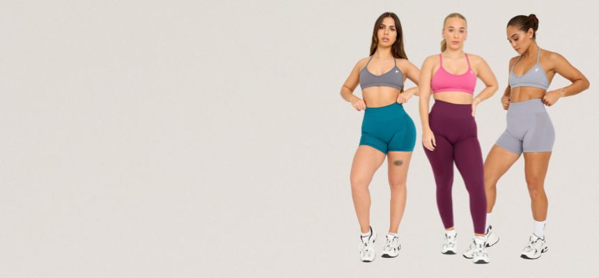 Leggings, pantaloncini e reggiseni