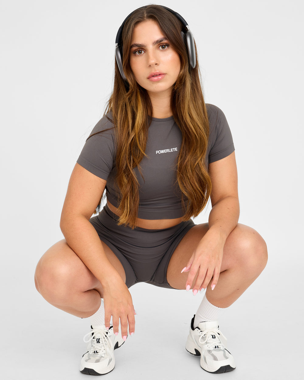 Evolve Crop Top SS senza cuciture