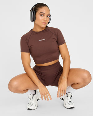 Evolve Nahtloses SS Crop Top