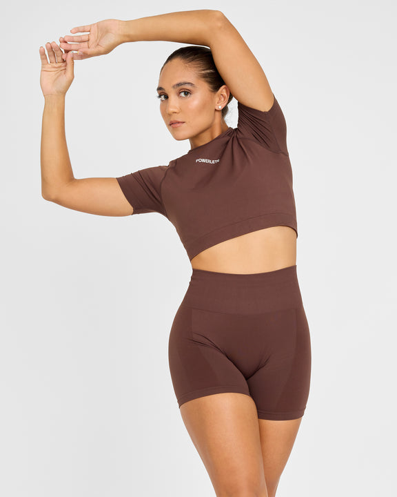 Haut court à manches courtes sans couture Evolve - hover image