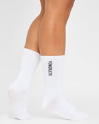 Calcetines de tripulación bordados Premium